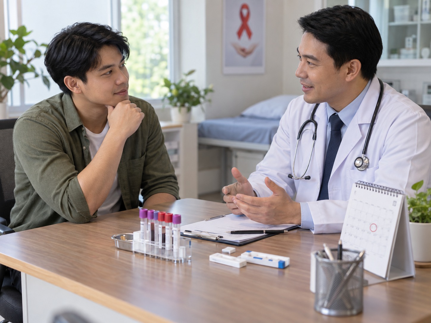 ตรวจ HIV หลังเสี่ยง 21 วัน ผลตรวจเชื่อถือได้หรือยัง