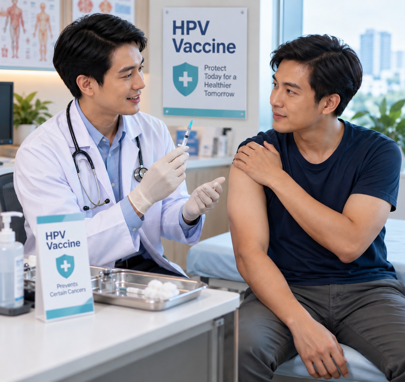 วัคซีน HPV ผู้ชาย ควรฉีดไหม? อายุเท่าไหร่ยังสามารถฉีดได้